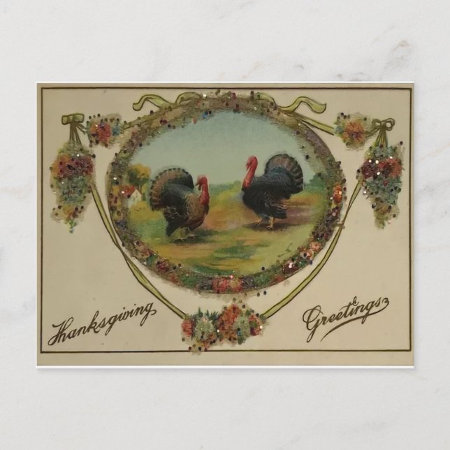 Carte Postale Turclés Thanksgiving (Devant)
