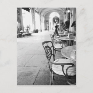Carte Postale Turin Italie, Café et Archway