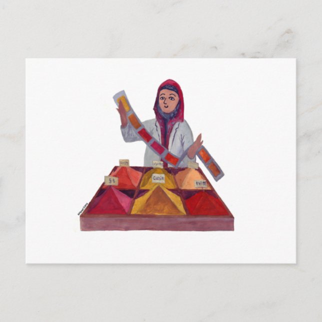 Carte Postale Turkish spices (Devant)