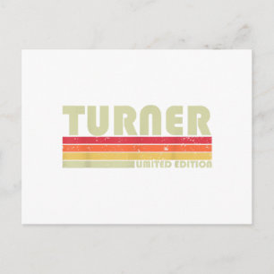 Carte Postale TURNER Drôle de titre de profession d'anniversaire