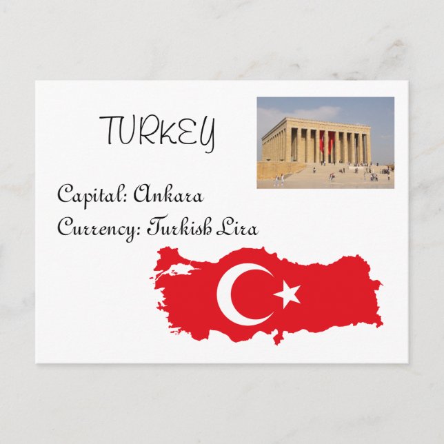 Carte Postale Turquie (Devant)