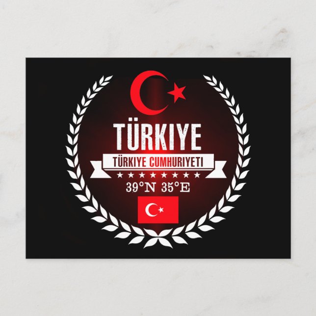 Carte Postale Turquie (Devant)