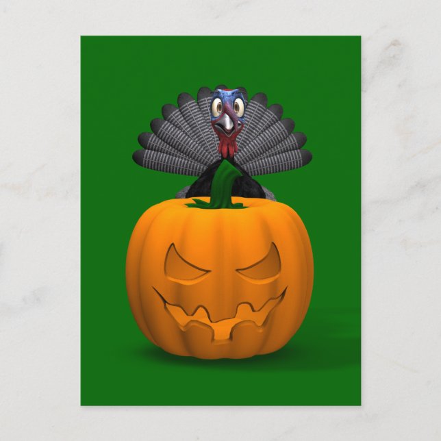 Carte Postale Turquie Et Citrouille (Devant)