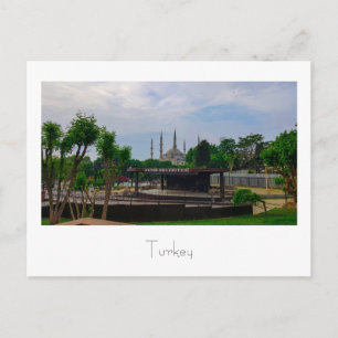 Carte Postale Turquie Istanbul Cityscape Street Architecture