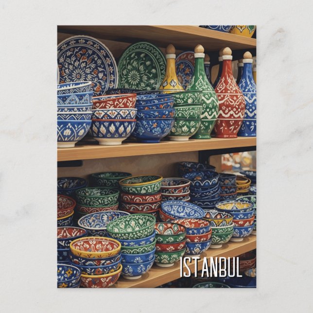 Carte Postale Turquie Istanbul Grand Bazaar (Devant)