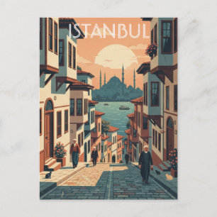 Carte Postale Turquie Mosquée Bleue d'Istanbul