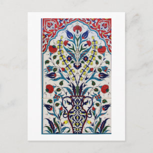 Carte Postale Turquie ottomane vieil carreau arabesque