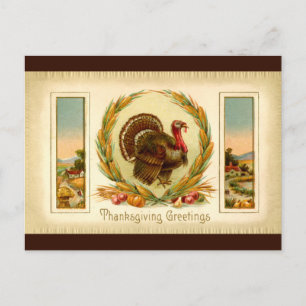 Carte postale Turquie Thankesgiving vintage