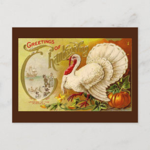 Carte postale Turquie Thankesgiving vintage