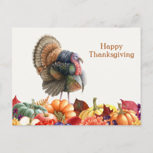 Carte postale Turquie Thankgiving
