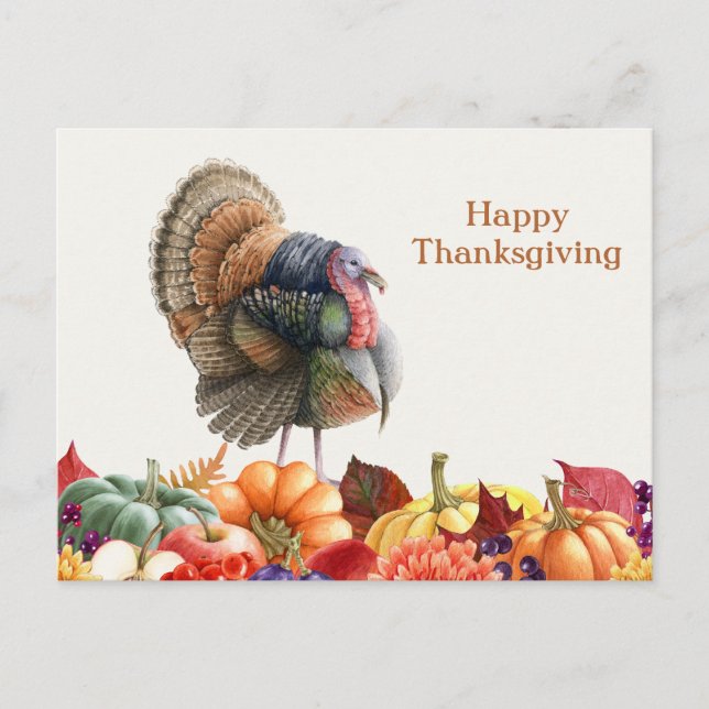 Carte postale Turquie Thankgiving (Devant)
