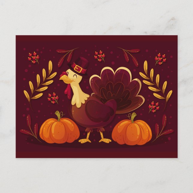 Carte postale Turquie Thankgiving (Devant)