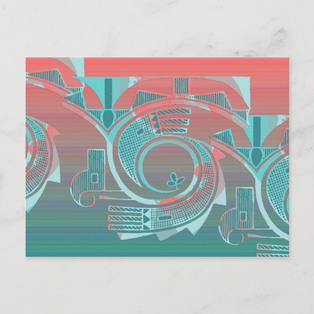 Carte postale Turquoise Dawn (Devant)