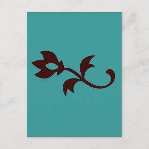 Carte Postale Turquoise simple