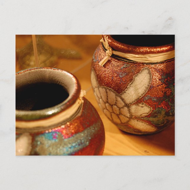 Carte postale "Turtle Pots" (Devant)