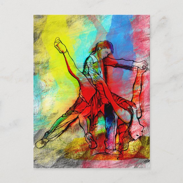 Carte Postale Tus Labios de Ruby - Tango (Devant)