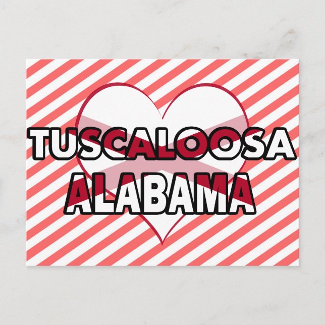 Carte Postale Tuscaloosa, Alabama (Devant)