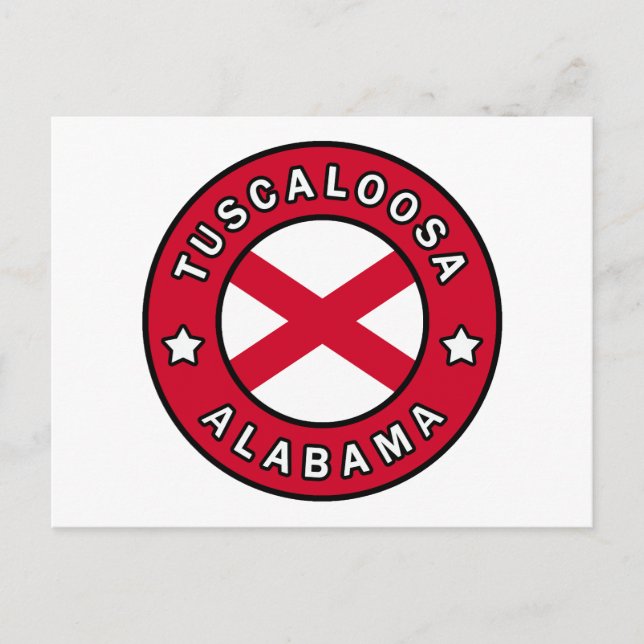 Carte Postale Tuscaloosa Alabama (Devant)