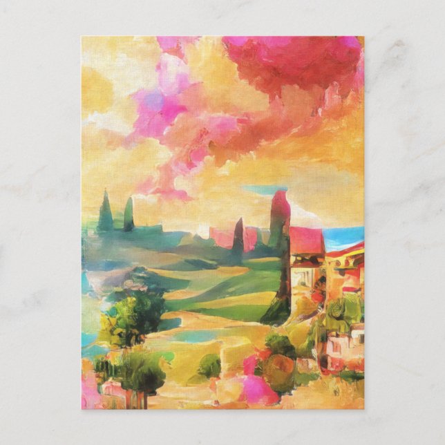 Carte Postale Tuscany Italy Europe (Devant)