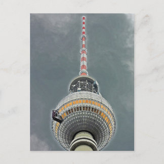 Carte Postale Tv Tower (Fernsehturm), Berlin (tv2)
