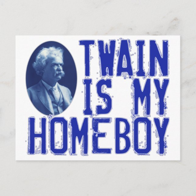 Carte Postale Twain Est Mon Enfant (Devant)