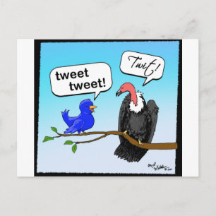 Carte Postale Tweet