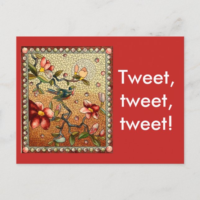 Carte Postale Tweet Tweet Tweet (Devant)