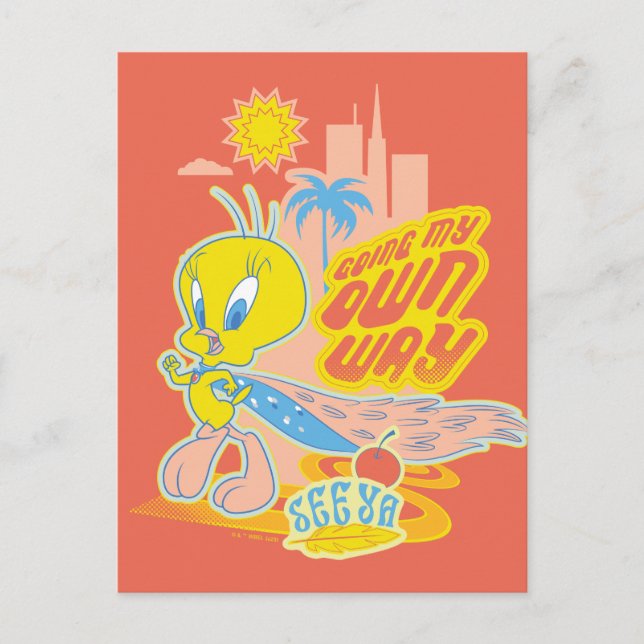 Carte Postale TWEETY™ - À ma manière (Devant)