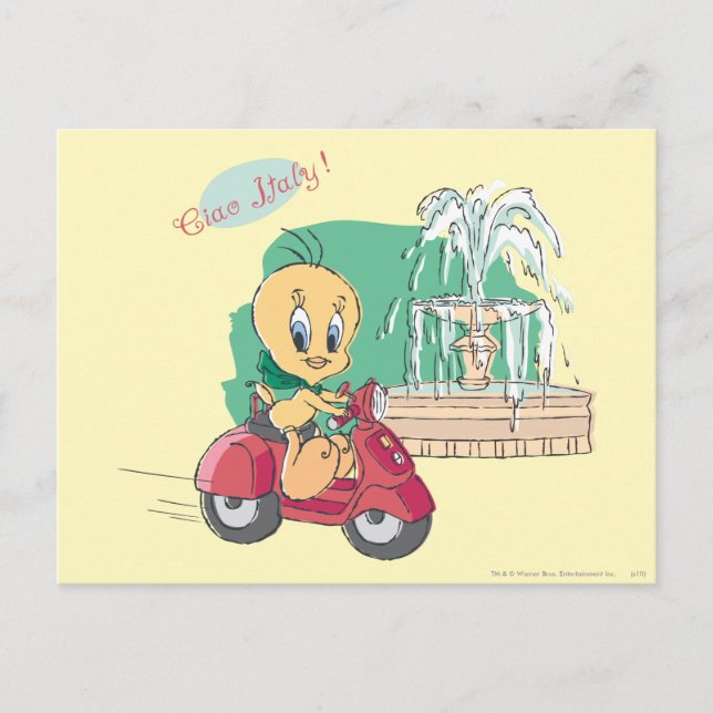 Carte Postale TWEETY™ Italie (Devant)