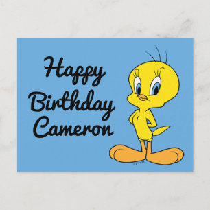 Carte Postale TWEETY™ Oiseau Malin