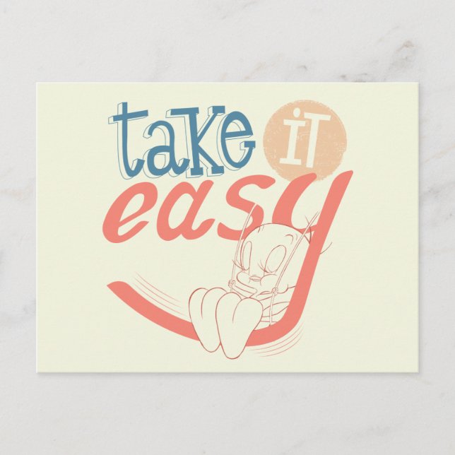 Carte Postale TWEETY | Take It Easy (Devant)