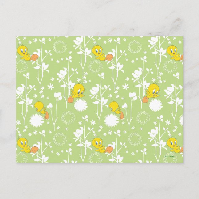 Carte Postale TWEETY™ Vibrations Printanières (Devant)