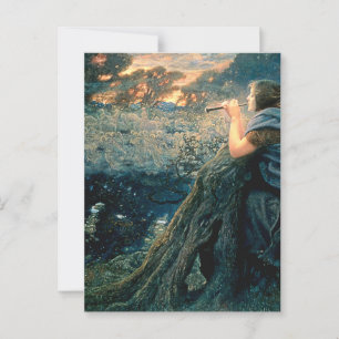 Carte Postale “Twilight Fantasy” d'Edward Robert Hughes