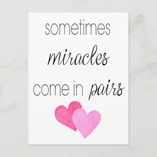 Carte Postale Twin Girls (Devant)