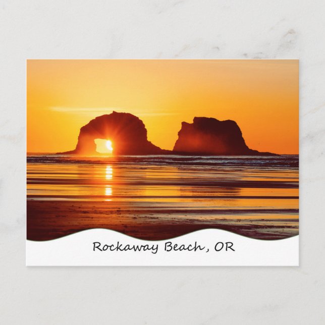 Carte postale Twin Rocks Sunset (Devant)