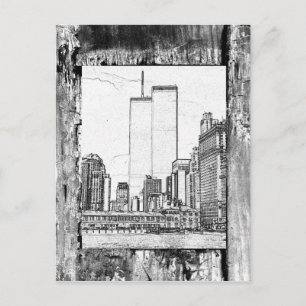 Carte Postale Twin Towers