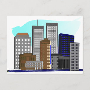 Carte Postale Twin Towers New York—Cadeaux d'art uniques