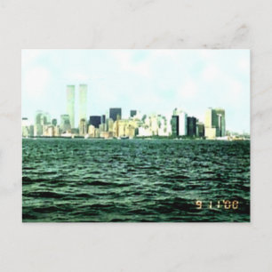 Carte Postale Twin Towers Un An Avant Le 11 Septembre