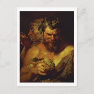 Carte Postale Two Satyrs