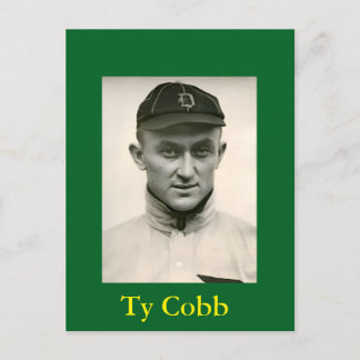 Carte Postale Ty Cobb Wall Art Tapestery