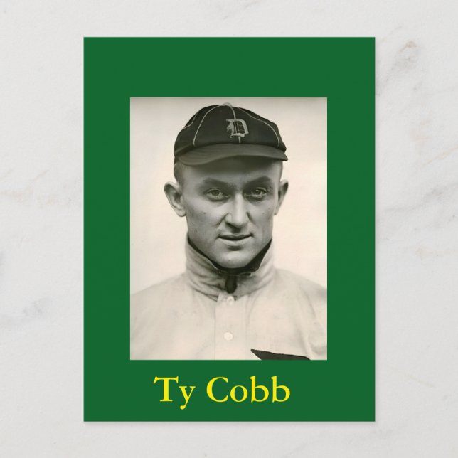 Carte Postale Ty Cobb Wall Art Tapestery (Devant)