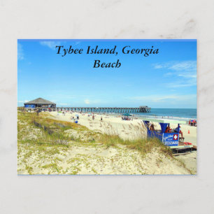 Carte Postale Tybee Island, Georgia Beach
