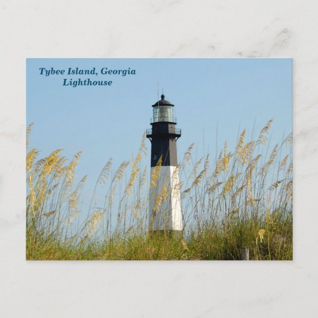 Carte Postale Tybee Island Lighthouse (Devant)