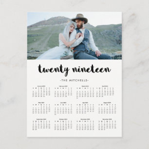 Carte Postale Typografy 2019 Photo Calendar