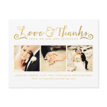 Typographie de script Merci or blanc