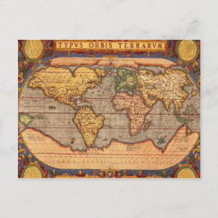 Carte Postale Typvs Orbis Terrarvm