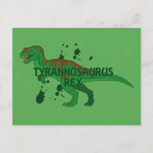 Carte Postale Tyrannosaurus