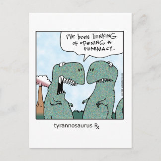 Carte Postale Tyrannosaurus Rx