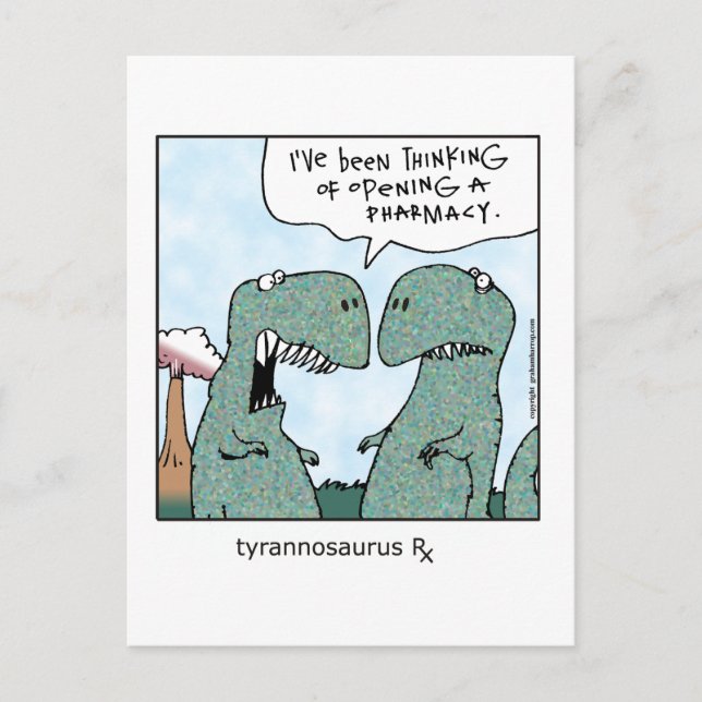 Carte Postale Tyrannosaurus Rx (Devant)