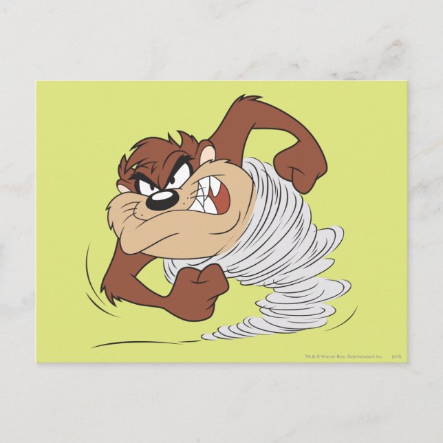Carte Postale TZ™ filant rapidement (Devant)